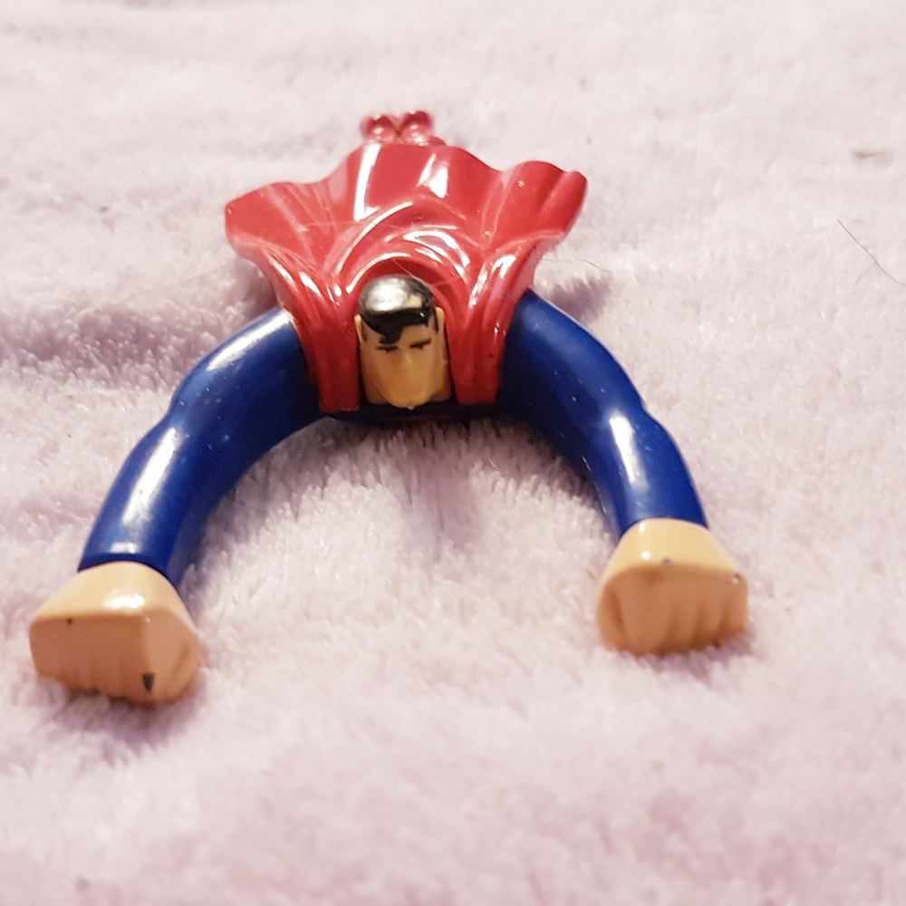 1997 Flying Superman Action Figure DC Comics Vintage Burger King TLC